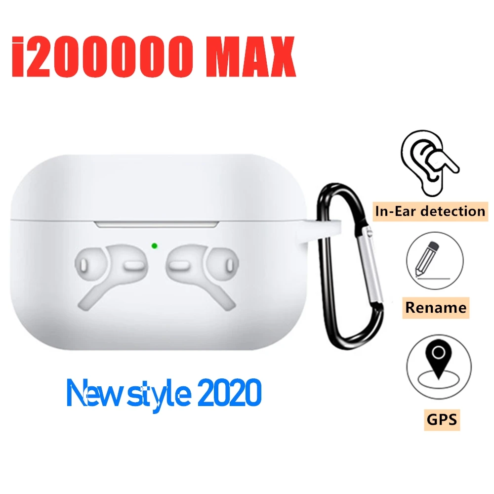

Original i200000 MAX Pro Bluetooth Earphone GPS Headsets Noise Reduction Headphones pk i100000 i90000 Max pro i100000 i9000 TWS