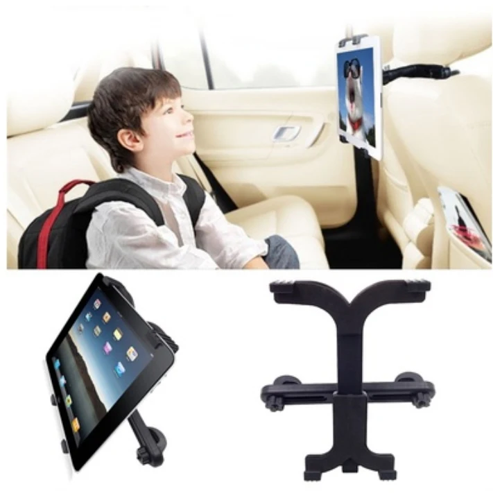 Phone Stand Clip Holder Universal Support Automobile Car Mount for 7 To 11 Inches Black Premium Quality Bracket