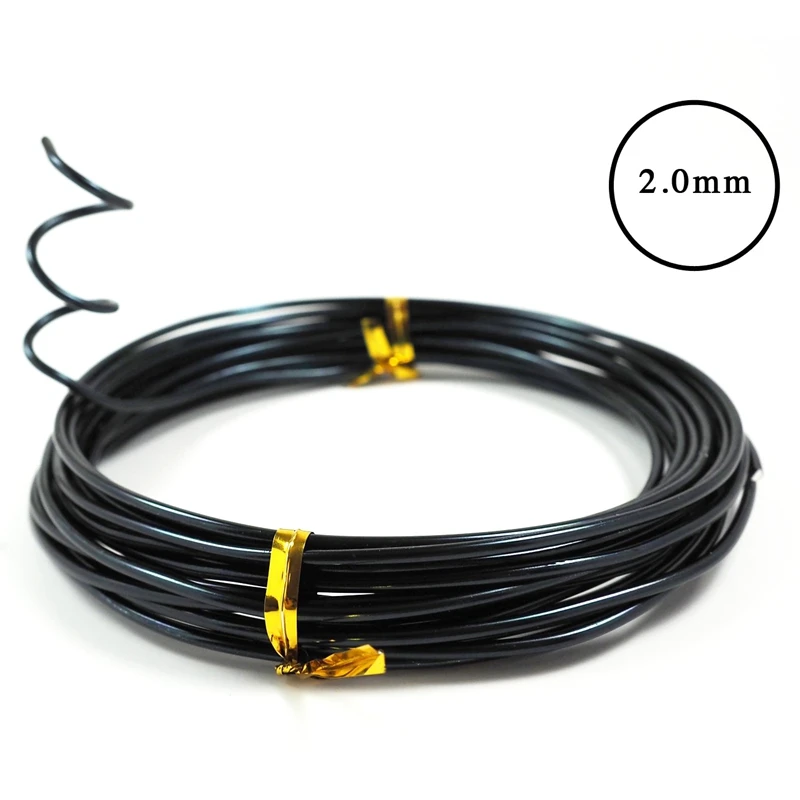 

Anodized Aluminum Bonsai Training Wire 5-Size Starter Set-1.0Mm,1.5Mm,2.0Mm,2.5Mm,3.0Mm(147 Feet Total)-Choose Your Color(5 Size