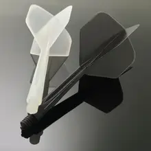 

Semi Transparent Professional Dart Flights 4.5mm Soft In-one Dart Flight Screw Anti-drop Constant And Durable Dart Blade