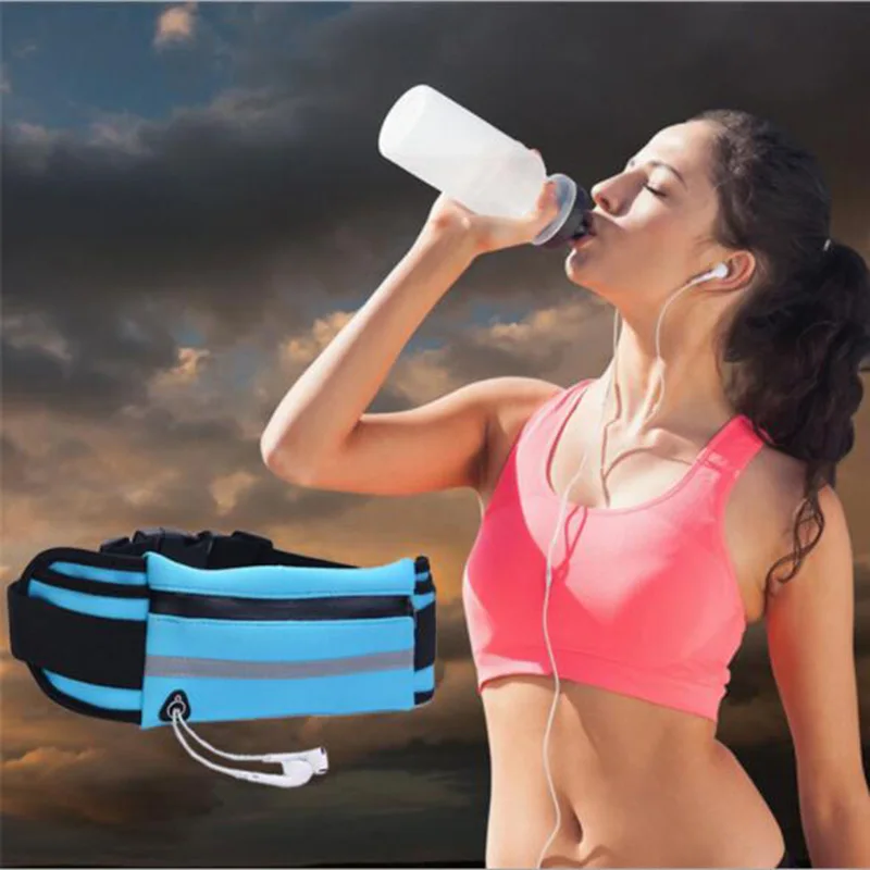 Поясная Сумка для телефона чехол бега пробежек водонепроницаемая сумка Huawei Mate 20