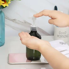 300/500 мл ручной насос Пластиковый Дозатор пены для мыла круглая форма длинная шея с винтовая насосная бутылка лосьон уход шампунь влага Contai