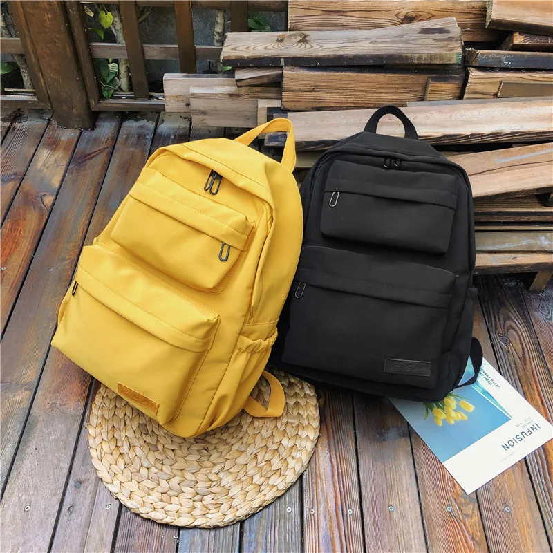 Fashion Waterproof Nylon Backpack for Women Multi Pocket Travel Backpacks Female School Bag for Teenage Girls Book Mochilas
