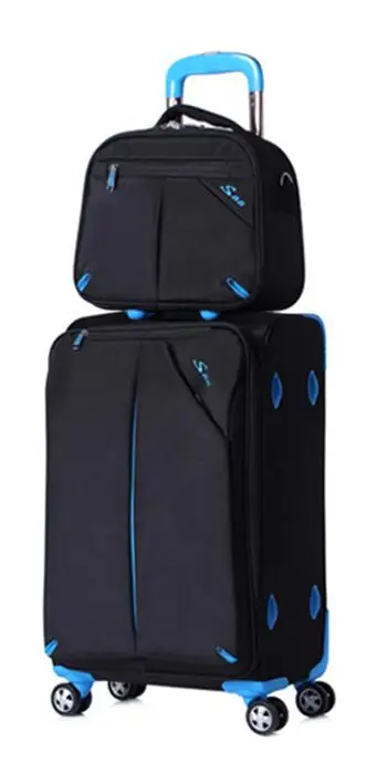 Suitcase set Oxford Spinner багаж чемодан для путешествий чемодан для мужчин дорожные багажные наборы на колесиках для путешествий чемодан на колесиках сумка на колесиках - Цвет: Suitcase set