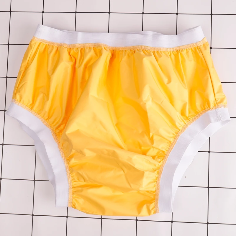 ree Shipping FuuBuu2208-YELLOW-XL Adult Diaper/incontinence pants /Pocket diapers/Wasserdichte, atmungsaktive