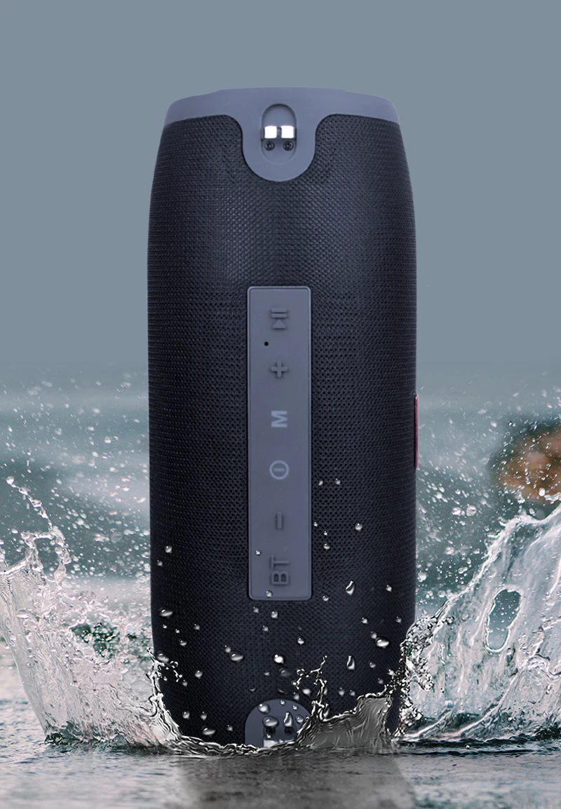 Really 40W Bluetooth Speaker Portable Column Music Player Sound System Boom Box with FM Radio Aux T