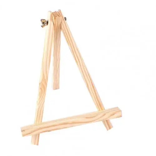Wooden Triangle Easel Solid Wood Painting Board For - Temu