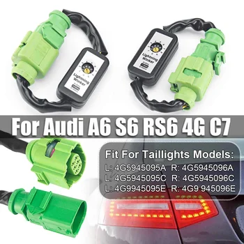 

2 Pcs/Set Dynamic Turn Signal Indicator LED Taillight Module Cable Wire Harness For Audi A6 S6 RS6 4G C7 Sedan