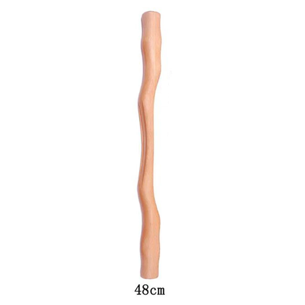 Natural Wooden Guasha Scraping Stick Massage Tool For Neck Back Shoulder Waist gua sha scraping massage tool