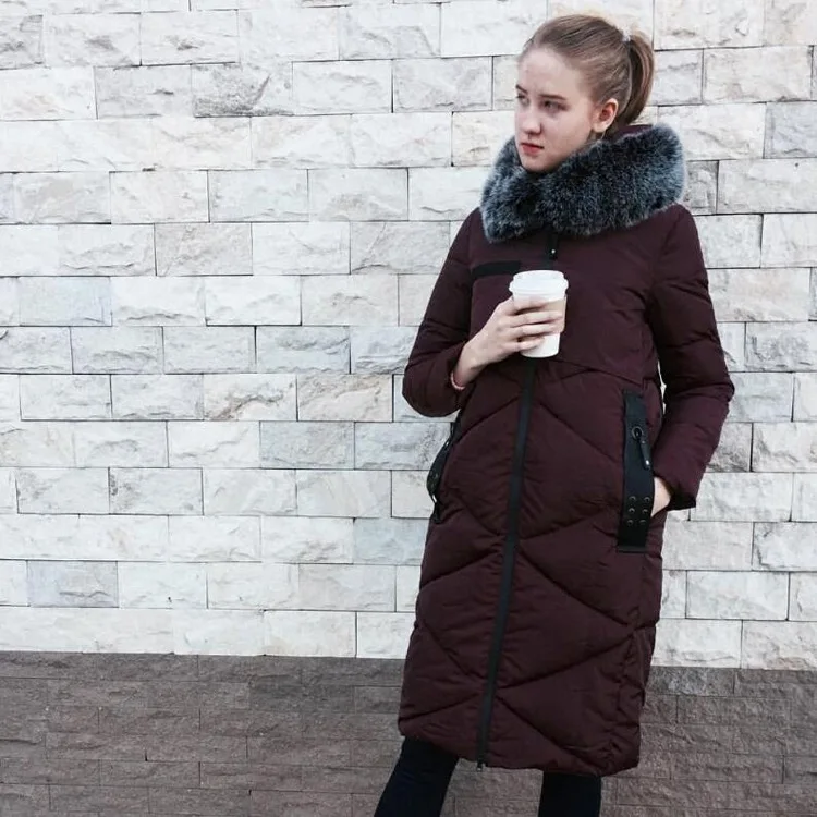 

2018 Autumn New Style Long Cotton-padded Clothes Supply of Goods AliExpress EBay