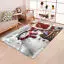 3D Christmas Santa Claus Anti-slip Kitchen Dinning Room Fireplace Floor Mat Flannel Carpet Rug Durable Xmas Home Decor Floor Rug - Цвет: 7