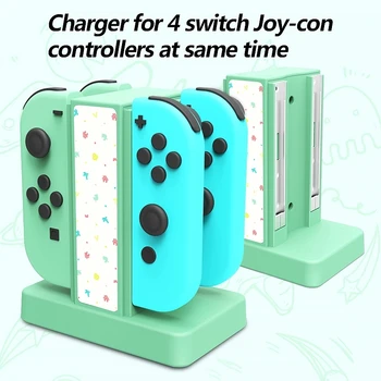 

New 4 in1 charging dock charge stand for Nintendos Switch Joy-con Controllers