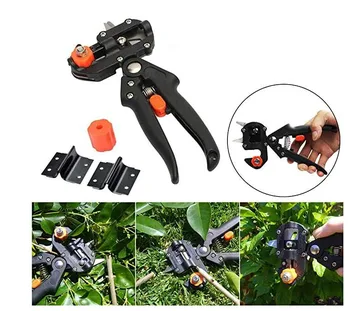 

Garden Tools Grafting Pruner 2 in 1 Pruning Shear Grafting Scissor Fruit Tree Plant Graft Tool Cutting Vaccination Secateurs
