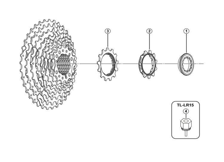 SHIMANO HG50-10 свободного хода патч-11, 13 лет