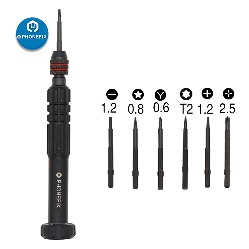 6 In 1 Precision Screwdriver Kit Phillips Pentalobe Torx Cross Screw