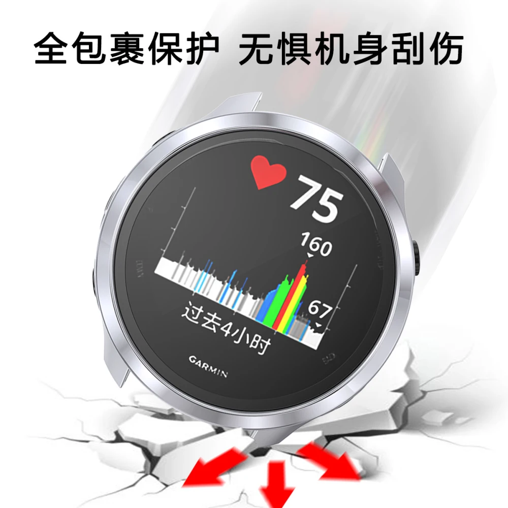 Защитный чехол для Garmin Forerunner 245, браслет, часы, покрытие, ТПУ, Мягкий защитный чехол для Garmin Forerunner 245 M, чехол s