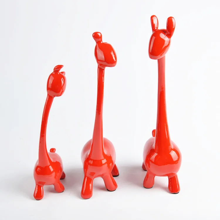 

Family of Three Deer Resin Crafts Home Decoration TV Cabinet Decoration Festive Creative Simple European Style Living Room