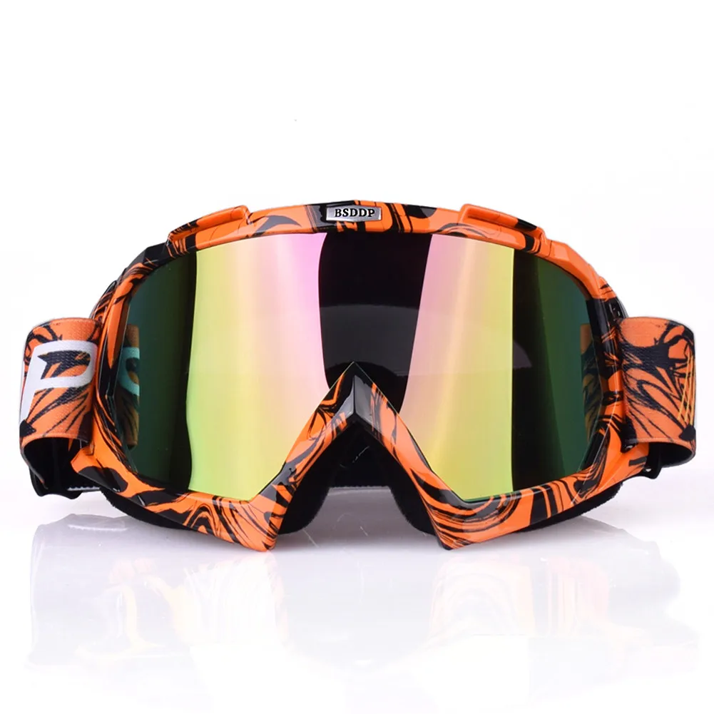 Gafas de moto cara Mask moto-cross MX Dirt bike mtb Quad ATV Ski Snowboard 