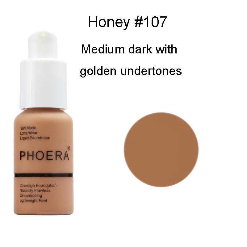 PHOERA Face Base Makeup Concealer primer Make Up Cream lasting Mineral Touch 10 colors Natural maquiagem TSLM1