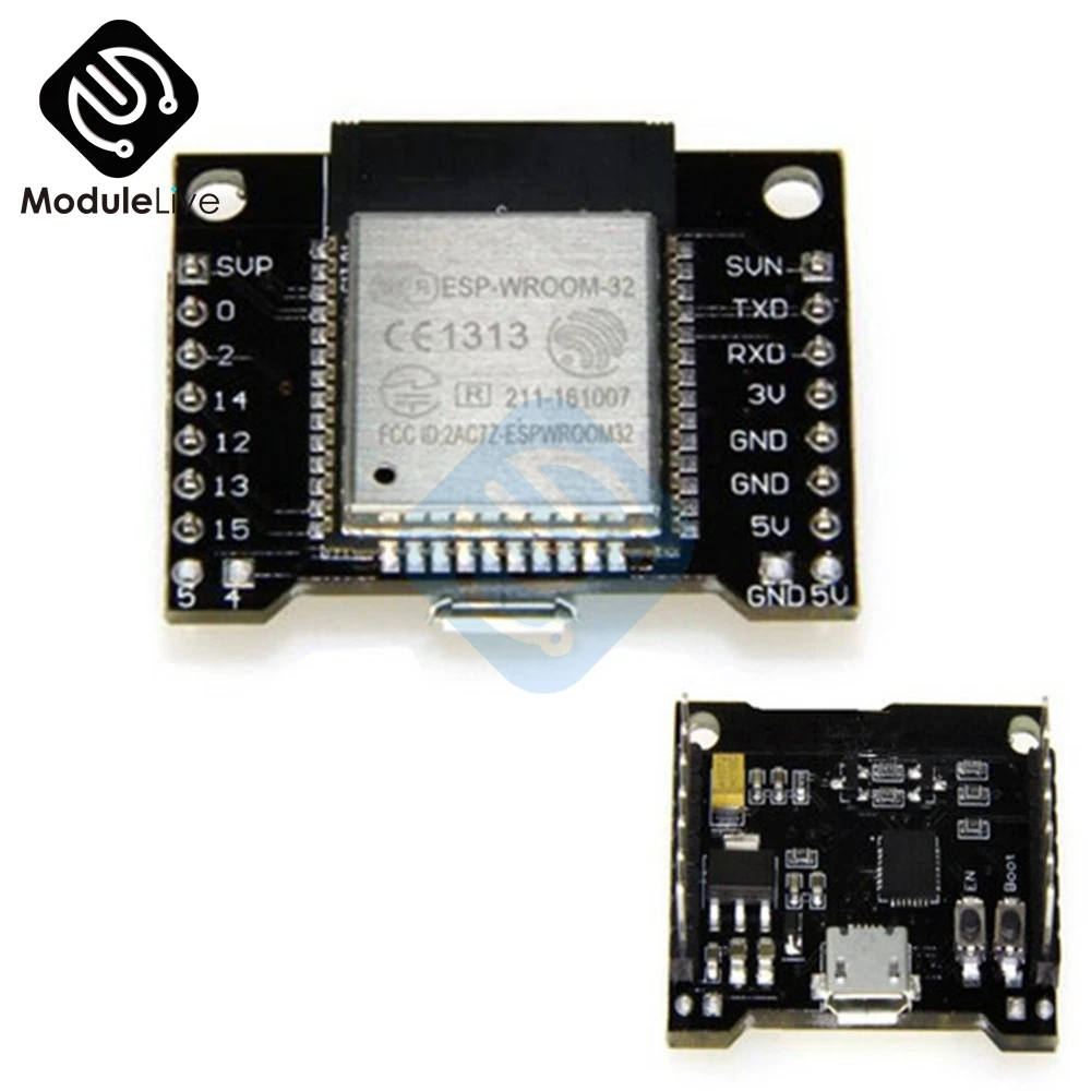 ESP32 ESP-WROOM-32 для Wemos WiFi модуль макетная плата беспроводной модуль+ Bluetooth ультра-низкий двухъядерный режим ESP-32 ESP-32S