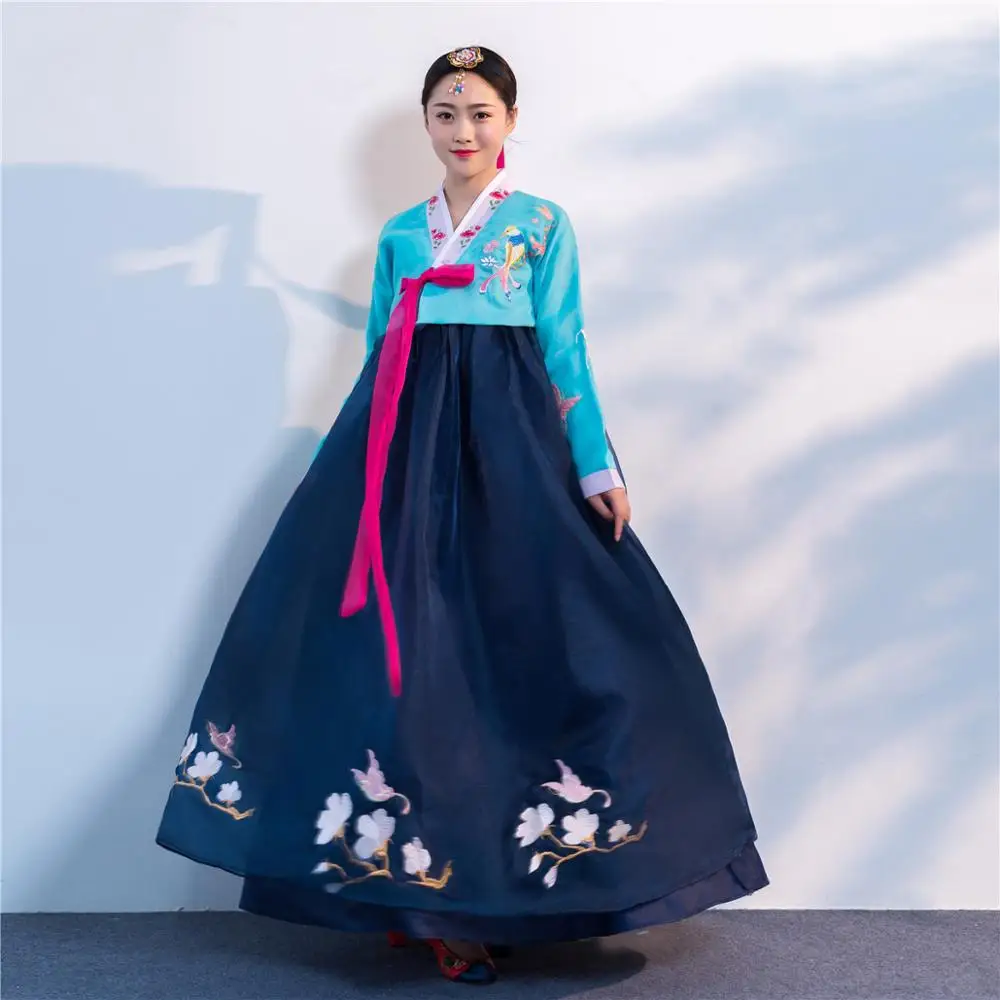 新韓国伝統衣装韓服ドレス韓服の女性の韓国宮殿衣装少数民族