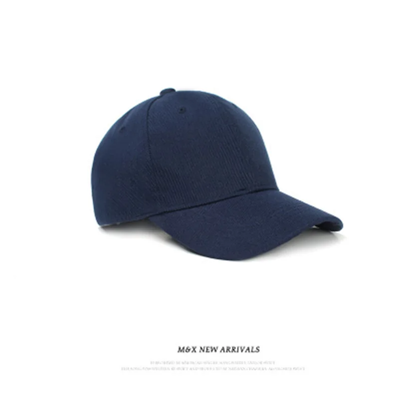 Хлопок нейтральная бейсболка сплошной цвет дышащий snapback шляпы Регулируемая пара бейсболка шляпа от солнца папа шляпа F69 - Цвет: Cyan