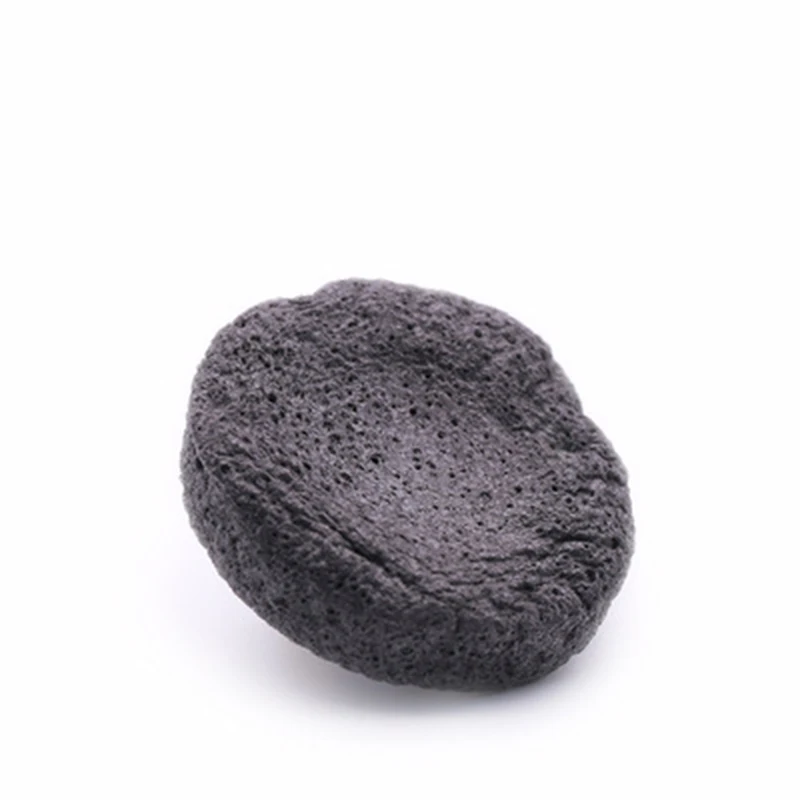 1 шт., круглая форма, спонж Konjac, косметический спонж для чистки лица, натуральный спонж Конняку, средство для очищения лица, смывка