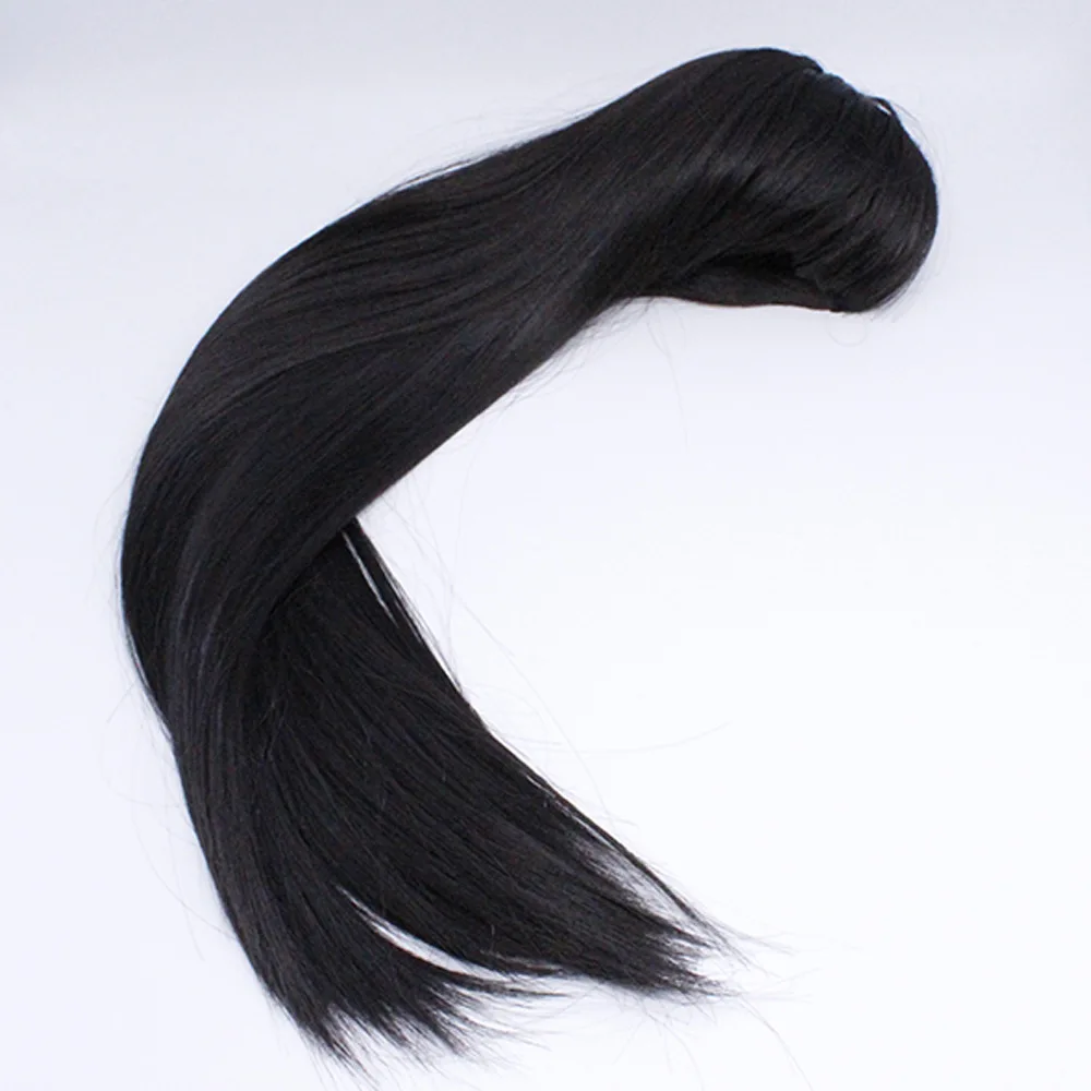 Bjd парик 40 см волосы для 60 см куклы Мода Bjd кукла длинные коричневые волосы высокой температуры волокна куклы аксессуары Макияж подарки для девочек,одежда для кукол глаза для игрушек куклы аксессуары для кукол - Цвет: A