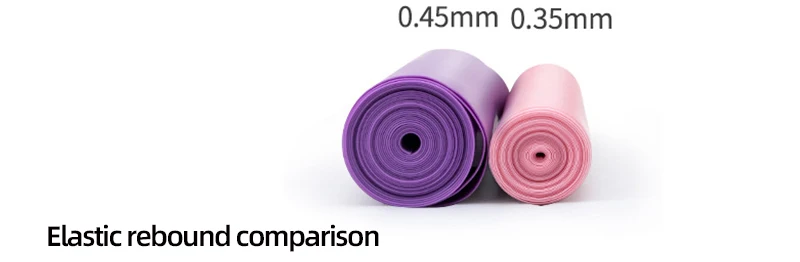 Convenient Yoga Elastic Band Pilates Resistance Film Sports Stretch Training Rope Fitness Equipment Supplies 1800mm