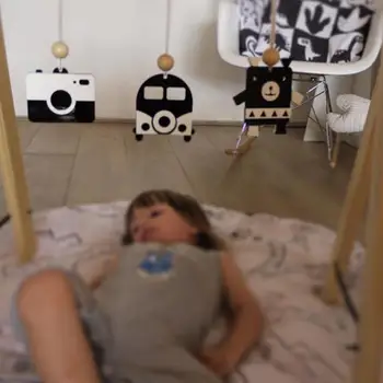 

1pcs Baby Play Gym Pendants Children Room Decor Nordic Babys Fitness Rack Stroller Hanging Pendants comfort toys