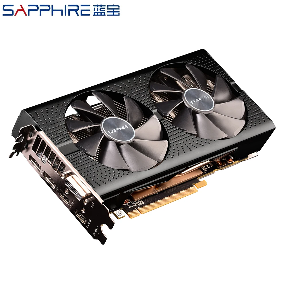 50% OFF  SAPPHIRE AMD Radeon RX 580 4GB Graphics Cards Gaming PC Video Card RX580 256bit 4GB GDDR5 PCI Expre