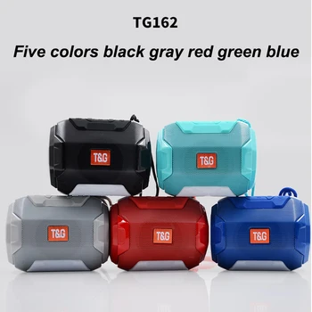 

LED Portable Bluetooth Speaker Waterproof Outdoor Wireless Column Loudspeaker Box Support TF Card FM Radio Aux Input