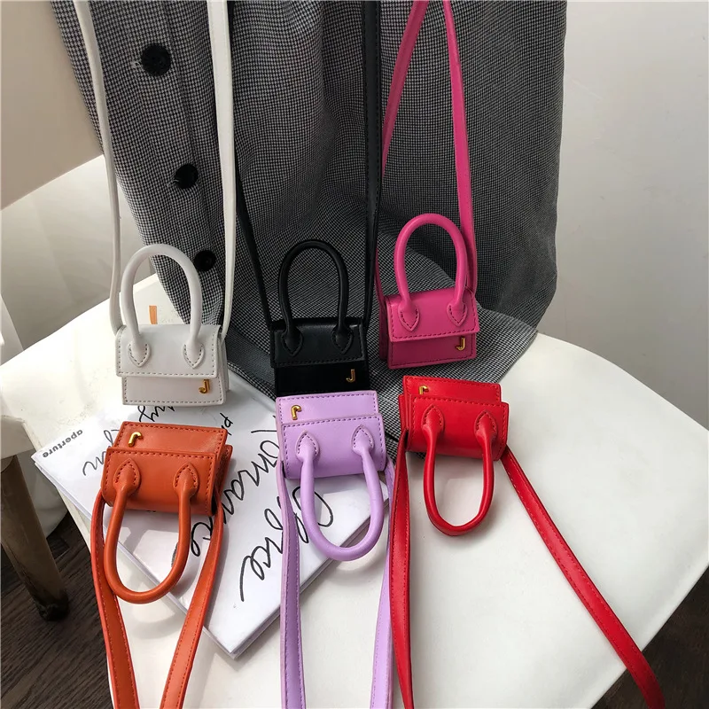 

Small Capacity Female Bag New 2019 Fashion PU Leather Solid Color Port Casual Tide Wild Mini Women's Shoulder Messenger Bag