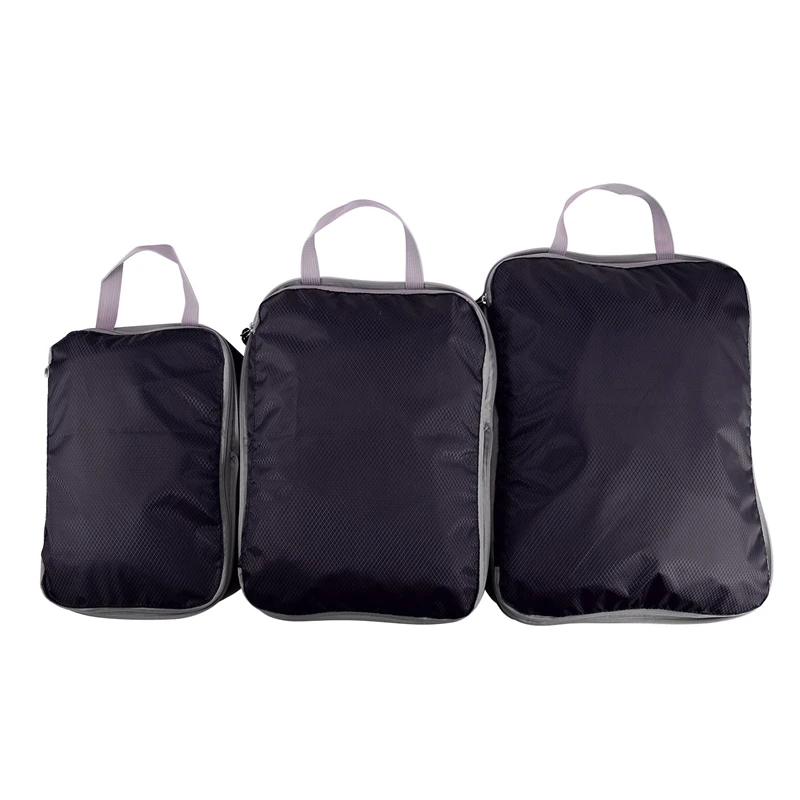 3 шт. дорожная сумка для хранения, набор для одежды, аккуратный органайзер для гардероба, чехол для костюма, сумка для путешествий, сумка-Органайзер, чехол для обуви, упаковка, кубическая сумка