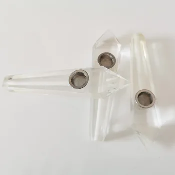 

Exquisite white smelted stone pipe bucket six prism filter bucket gift