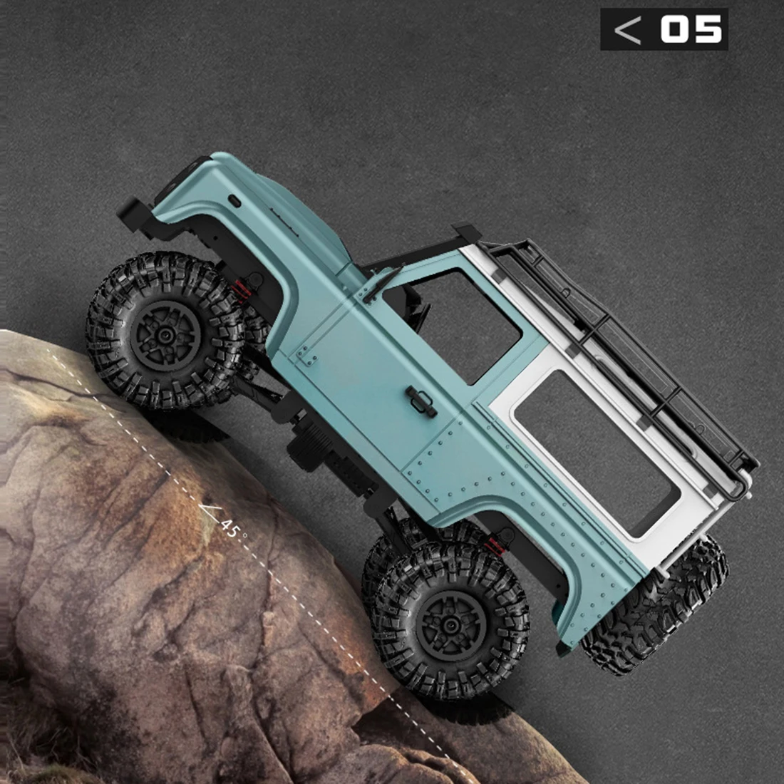 MN90 1:12 4WD 2,4G RC альпинистский автомобиль RC грузовики D90 RC внедорожная модель автомобиля радиоуправляемые игрушки RTR версия желтый