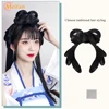 MEIFAN Chinese Traditional Retro Black Hair Chignon Synthetic Fake Hanfu Hair Bun Pad High Ancient Princess TV Cosplay Wig ► Photo 3/6