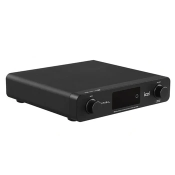 

SMSL A6 HiFi Multi-Functional DSD Digital Amplifier DAC ICEPOWER 50AS*2 SE Module CM6632A + AK4452 DSD512 DAC Digital Amplifier