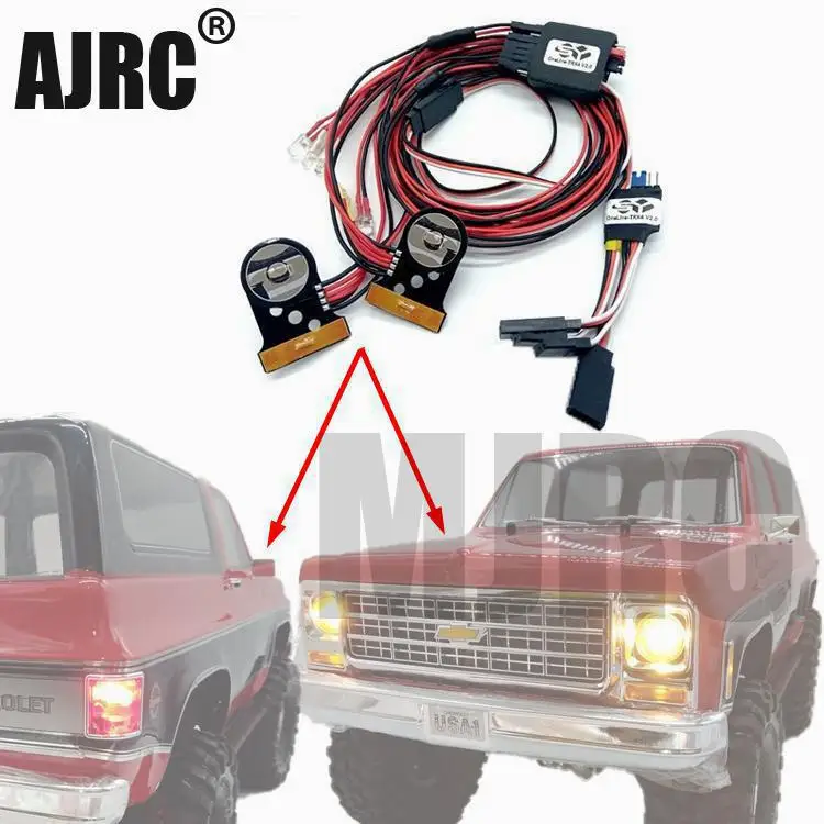 AJRC TRAXXAS TRX4 V2.0 светильник для Traxxas TRX 4 Chevrolet K5 Блейзер Запчасти корпуса #82076 K5|Детали