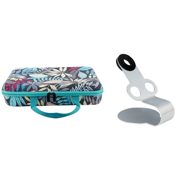 

Hard Travel Carrying Case Bag for Dyson Supersonic & Hair Dryer Stand Holder,Stainless Steel Stand Dock