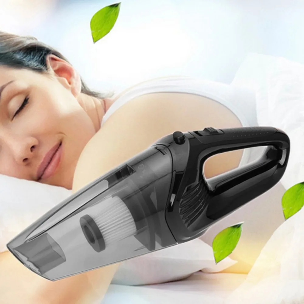 Car Home Dual Use Vacuum Cleaner Dust Catcher For Dry Wet Dust Dirt Cordless Handheld Dust Collector Portable Vacuum Sweeper