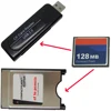 3 en 1 industrial Flash compacto + USB2.0 lector de tarjetas + adaptador pcmcia + tarjeta CF 64MB 128MB 256MB 1GB 2GB ► Foto 2/6