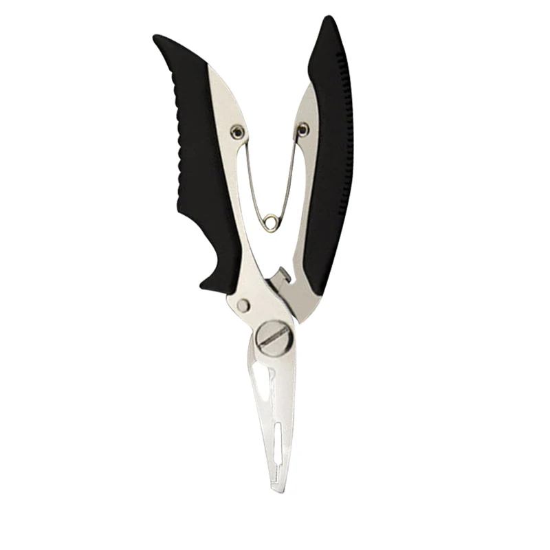 

1pc Fishing Plier Cutting Fish Use Tongs Scissors Scissor Braid Line Lure Cutter Hook Remover Tackle Tools Fishing Pliers hot