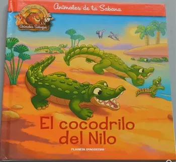 

Parent Child Kids Baby Spanish Story Book Early Education Enlightenment Cute Picture Crocodile Knowledge Learning Book Age 2 up