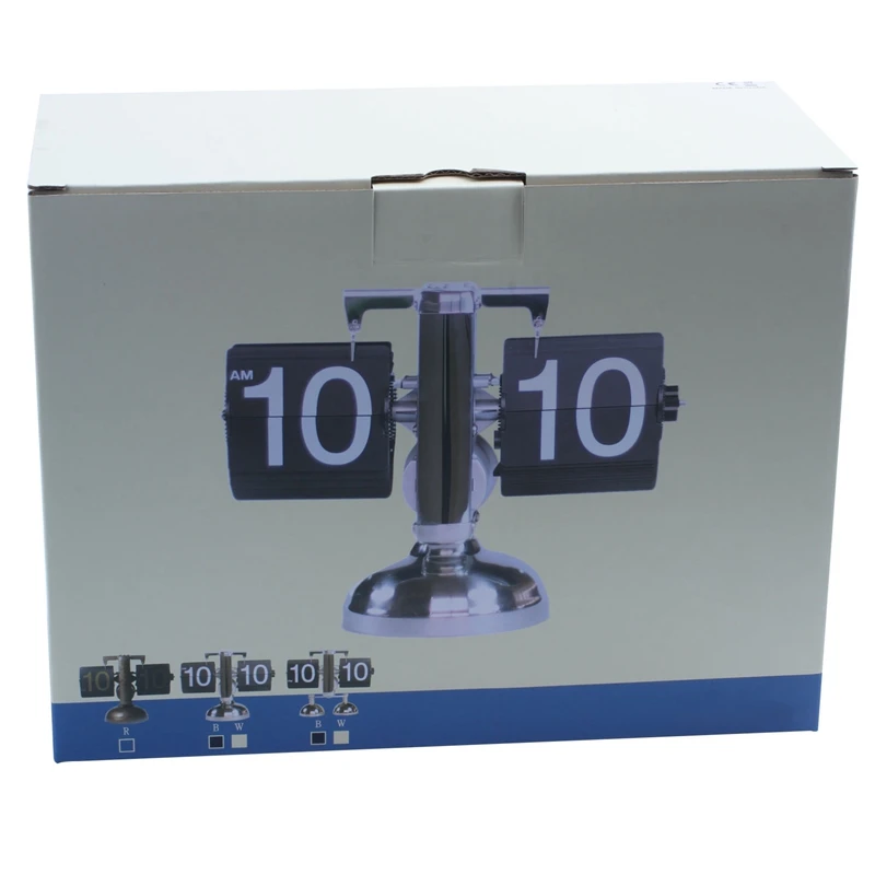 Ретро Флип вниз часы-внутренний механизм управляется