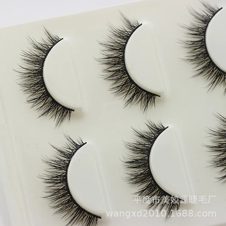 Special Offer Sale Acrylic 3D Eyelash Cotton Thread Stem Stereo Multilayer jiao cha kuan Foreign Trade Original Garment Hot Sale