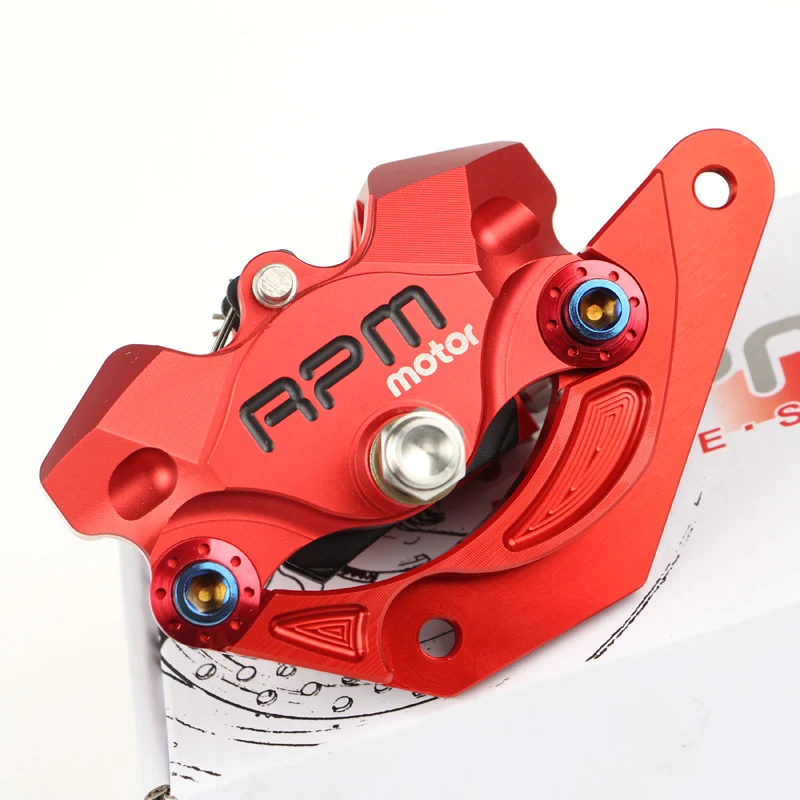 

CNC Motorcycle Small Crab Brake Calipers + 220mm Brake Disc Brake Pump Adapter Bracket Kit Universal For Honda MSX125