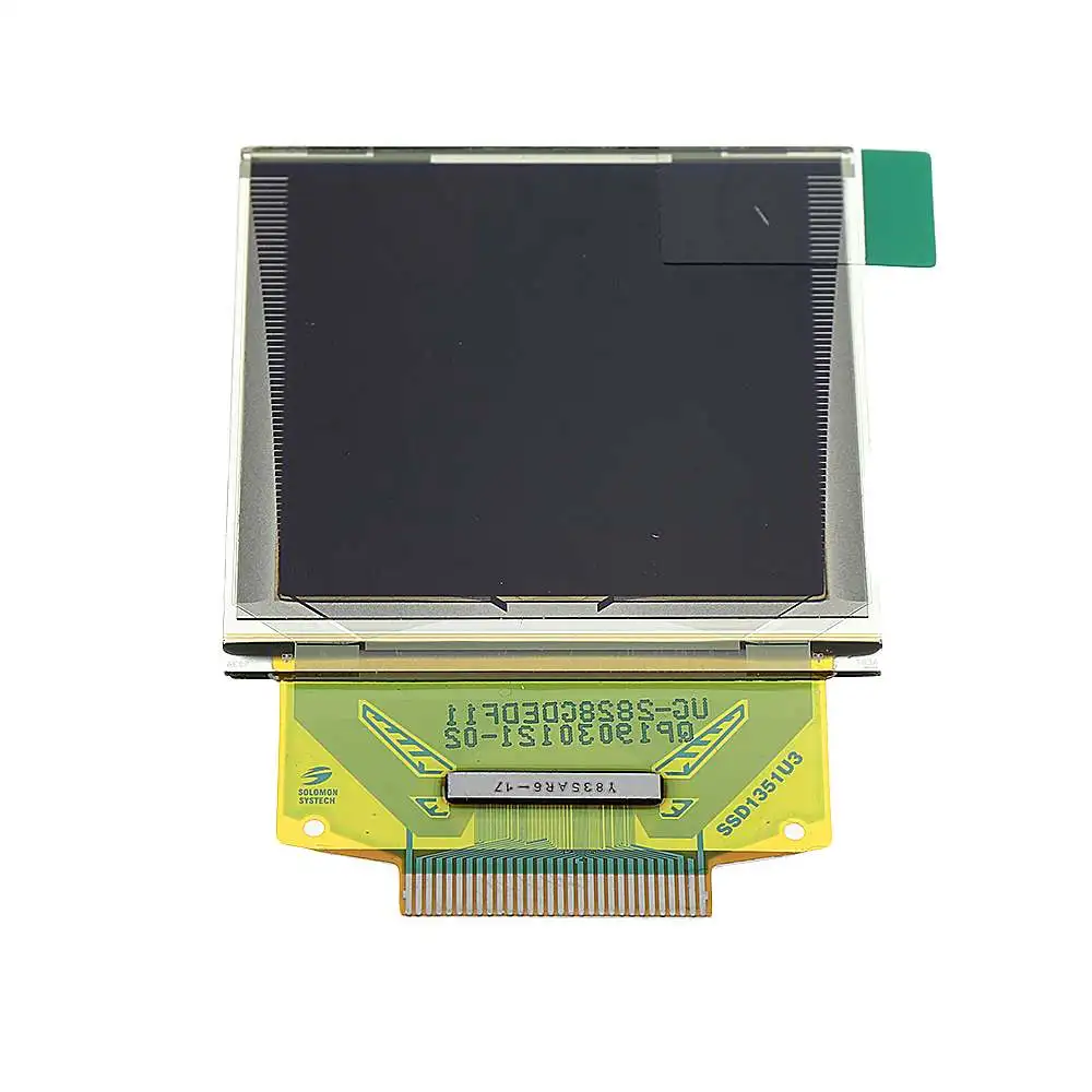 CLAITE 1,5 дюймов OLED Дисплей 128*128 Цвет модуль последовательного Экран SSD1351 полный Цвет 8-битный SPI