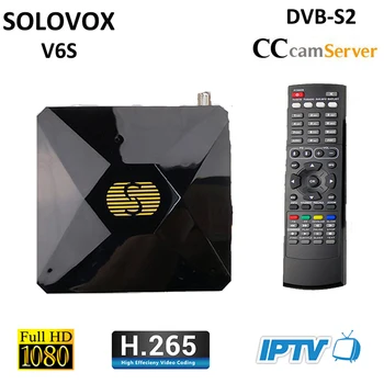 

V6S Mini Digital DVB-S2 Satellite Receiver Support M3U WHEEL CCCAM TV Xtream Stalker Powervu Auto-roll TV Turner Receptor S-V6