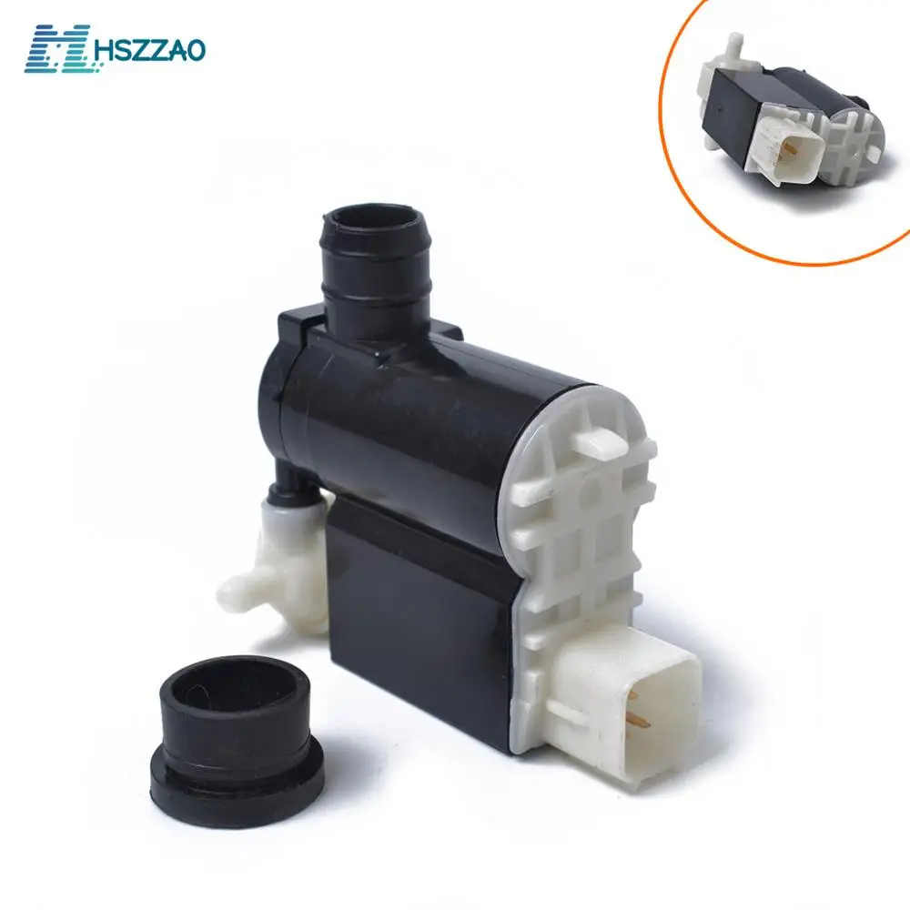 12V Windshield Washer Pump For Hyundai Accent Entourage Santa Fe Veracruz Veloster +Grommet 98510-2C100 | Автомобили и мотоциклы